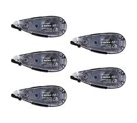 Tombow CT-CAX5C11-5P MONO Mono Air - Recambio tipo de repuesto, 0.2 pulgadas (5 mm) de ancho, negro, juego de 5