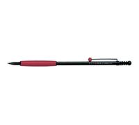TOMBOW Druckbleistift ZOOM 707, schwarz/rot - Portaminas negro-rojo bola roja