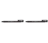 Tombow EH-KUR11 - Goma de borrar, negro (Paquete de 2)