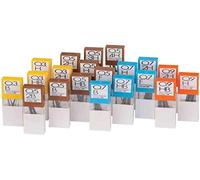 Tombow EX-05P-2H - Caja de 12 Recambios para portaminas, color blanco/marron