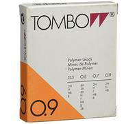 Tombow EX-09P-HB - Caja de 12 tubos de 12 minas, 0,9 mm