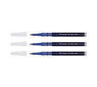 TOMBOW - Juego de 3 recambios de minas para rodillo de punta ancha azul