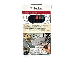 Tombow | Kit de Recetas DIY | Para Anotar y Coleccionar Recetas de Forma Creativa | Uso Doméstico y Profesional