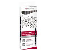 Tombow Marker ABT Dual Brush 6C-6 Grey colors carton (6)