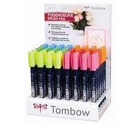 Tombow Marker Fudenosuke hard display neon (48)