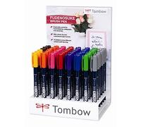 Tombow Marker Fudenosuke hard display set (48)