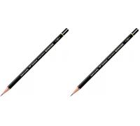 Tombow - MONO 100 | 1x Lápiz Premium - Lapiz de Grafito 9H (Paquete de 2)