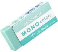 Tombow | MONO colors | Goma de borrar de Plástico Suave | Borrado Preciso y Limpio | PVC sin ftalatos ni látex | Tamaño M, 19 g. | Calidad Japonesa | Color Verde