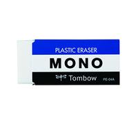 Tombow | MONO Eraser | Goma de borrar clásica para lápiz | Borrado limpio y preciso | PVC sin ftalatos ni látex | Tamaño M, 19 g | Calidad Japonesa