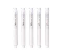 Tombow Mono Eraser JCC-121E-5P - Borrador retráctil blanco, 5 unidades