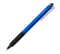 Tombow - MONO Graph Lite Bolígrafo con Punta Retráctil - Ballpoint Pen con Tinta Aceite Suave de Color Negro y Cuerpo Azul - Bolígrafo con punta de precisión 0,52mm