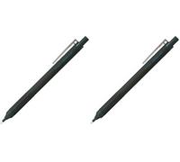 Tombow - Portaminas MONO Graph Lite en Colores Smokey - Lápiz con Goma recambiable - Portaminas con Mina de 0,5mm y Cuerpo Antideslizante Color Negro Ahumado (Paquete de 2)