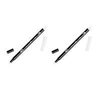 Tombow - Rotulador de punta doble, color multicolor (N00 Blender) (Paquete de 2)