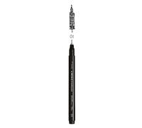 Tombow Rotulador Fineliner MONO, ancho de trazo 01 (aprox. 0,25 mm), tinta pigmentada, resistente al agua y a la luz, para dibujar, ilustrar y dibujar, negro, WS-EFL-H-01