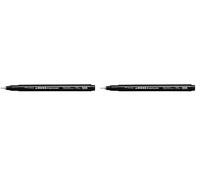 Tombow | Rotulador punta fina MONO Drawing Pen 005 (0,20 mm.) | Fineliner para contornos, ilustraciones, esbozos | Color Negro (Paquete de 2)