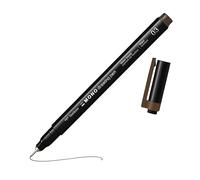 Tombow Rotulador punta fina MONO Drawing Pen 03 (0,35mm), Fineliner para contornos y esbozos Marrón