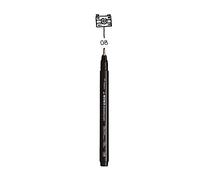 Tombow | Rotulador punta fina MONO Drawing Pen 08 (0,60 mm.) | Fineliner para contornos, ilustraciones, esbozos | Color Negro