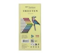 Tombow - Set de 10 Lápices de Colores Premium - Lápices de Colores Para Adultos con Colores Pálidos - Lápices para dibujo profesional Perfecto Para Degradados y Texturas - IROJITEN Volumen 1