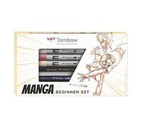 Tombow | Set de Dibujo Manga para Principiantes | Guia Paso a Paso incluida | Para Artistas y Aficionados