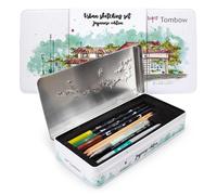 Tombow Urban Sketching Set Japan Edition, High-Quality Artist Pencils & Instruct