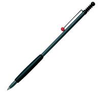Tombow Zoom 707 - Bolígrafo (adorno en rojo), color negro