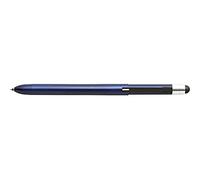 Tombow - Zoom L104 Multi Stylus | Bolígrafo Multifunción con Tinta Negra, Roja y Portaminas - Bolígrafo con Puntero Tactil, Borrador y Cuerpo Azul