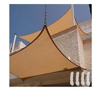 Tombra Vela Cubierta Sombra Vela del Sol Sail Impermeable Rectangle Garden Garden Toldo Toldo Bloque de Tela de Sombra UV Bloque para Patio Actividades de Las instalaciones de pérgola al Aire Libre -