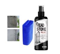 Tombstone Cleaner - 100ml Head Stone Cleaner Granite Spray with Towel