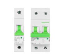 TOMC7-63 1P 2P 1A 6A 10A 16A 20A 25A 32A 40A 50A 63A disyuntor en miniatura 6KA 110V/220V/400V 50/60HZ MCB 1 Uds(1,63A)