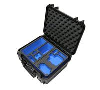 TomCase Maleta de Transporte Profesional para 2 uds GoPro Hero Modelo 7 a 13 con Mucho Espacio para el Equipo y los Accesorios - Caja Impermeable para Exteriores (Caso GoPro)