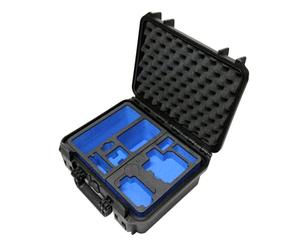 TOMcase Maleta de Transporte Profesional para 2 uds GoPro Hero Modelo 7 a 13 con Mucho Espacio para el Equipo y los Accesorios - Caja Impermeable para Exteriores (Caso GoPro)