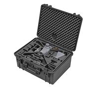 TOMcase Maleta Exterior Ready To Fly para dji Mavic 3 Enterprise/Thermal/Multispectral, Plus Combo, RC Pro Controller, Cargar en la Caja, IP67 Caso Impermeable - Made in Germany (Negro)