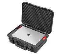 TOMcase Maleta MacBook Pro 16 pulgadas impermeable IP65 - ECO | Carcasa rígida antigolpes para portátil y accesorios - Maleta de transporte con inserto a medida - Fabricada en Alemania