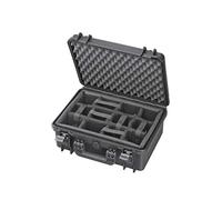 TomCase Maleta para cámara fotográfica Profesional con Interior de Nylon Acolchado - Flexible y Ajustable; Maleta Exterior Impermeable IP67 (XT380CAM)