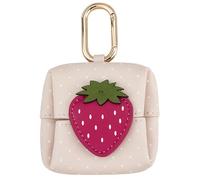 Tomcrazy Mini Bolsa con dijes de Dibujos Animados para Apple Airpods 4, Caja de Auriculares para Sony LinkBuds S Galaxy Buds, Funda para Tarjeta de Acceso, Llavero SD, Monedero (07)