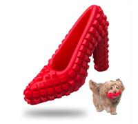 TOME DOG TOYS Super Shoe - Juguete para Perros para masticadores agresivos, Juguetes de dentición de Goma Natural, dispensador de golosinas y Cepillo de Dientes para Perros pequeños y medianos