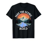 Tome el gráfico Scenic Road Nature Travel Design Camiseta