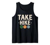 Tome una Caminata Divertida al Aire Libre Cita ilustración Aventura Camiseta sin Mangas