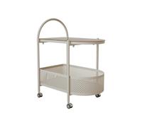 Tome Wheel Edge, una Mesa de té de la Sala de Estar de la Cama, recibe un Carrito de Servicios públicos movido (como se Muestra, se Adapta a Todos)