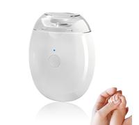 Tomedeks 1 Pièce Cortauñas Eléctrico, 3 velocidades Ajustable Automático, Cortaúñas Automático y Pulidor 3 en 1 con Luz LED y Recargable para Niños y Adultos