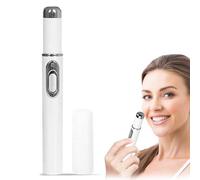 Tomedeks 1 Pieza Eliminación del Acné con luz Azul Plasma Pen, Multifuncional 5 Marchas,Aplicado a Pecas, Manchas Oscuras, Verrugas, Pigmentos de Cicatrices en los Brazos (Blanco)