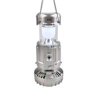 Tomedeks 1 Pieza Luz de Camping Portátil con Ventilador, Lámpara Recargable, Ventilación Solar, Luz de Camping, Batería Recargable, Diseño Portátil