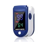 Tomedeks 1 pieza Medidor de saturación de oxígeno en dedo, oxímetro de pulso, oxímetro SpO2 y medidor de frecuencia cardíaca con pantalla LED