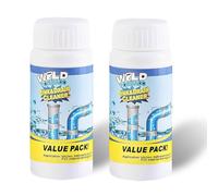 Tomedeks 2 Piezas Desatascador de Fregaderos y Drenajes, Desatascador Profesional Fuerte, que Elimina Cabello, Grasa, Residuos y Olores, Adecuado para Cocinas, Fregaderos, Baños y Desagües de Inodoro