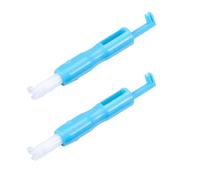 Tomedeks 2 Piezas Enhebrador De Agujas Para Máquina De Coser, Sewing Machine Needle Threader Enhebrador De Máquina De Coser,Enhebrador Agujas Automático, Enhebrador Agujas Coser(Azul)