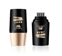 Tomedeks Lápiz tinte instantáneo 2 en 1 con peine integrado, retoque de canas, retoque de raíces, Instant Color Stick resistente al agua y al sudor (marrón oscuro)