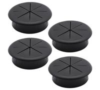 Tomedeks pasacables,pasacables escritorio,pasacables mesa,4 piezas, resistentes al desgaste y duraderas, adecuadas para el escritorio del PC de oficina, mantienen el escritorio limpio y ordenado