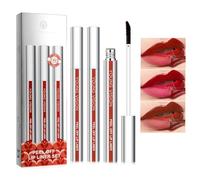 Tomedeks Peel Off Lip Liner Stain,Lápiz de Contorno de Labios Extraíble,Impermeable,Delineador de Labios Pelable de Larga Duración,Delineador de Labios Extraíble,Labial Permanente Larga Duración,3Pcs