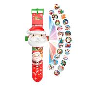 Tomedeks Reloj de Pulsera con Proyector para Niños de Navidad, Reloj Correa Ajustable Digital con 24 Patrones de Proyección, Regalos de Navidad para Niños y Niñas