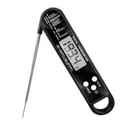 Tomedeks Termometro Cocina Digital Lectura Instantáneo,termometro cocina,meat thermometer,termómetro para carne con imán para horno, alimentos, leche, agua